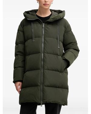 Mos Mosh Hooded Padded Coat - Green
