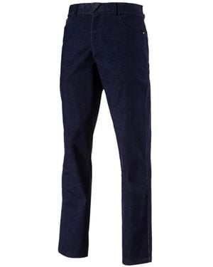 PUMA Straight-Leg Pants - Blue