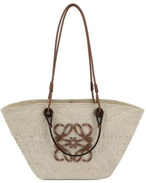 Loewe アナグラム バスケットバッグ - ナチュラル