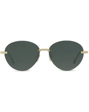 Fred Lunettes De Soleil Force 10 À Détail De Câble - Vert
