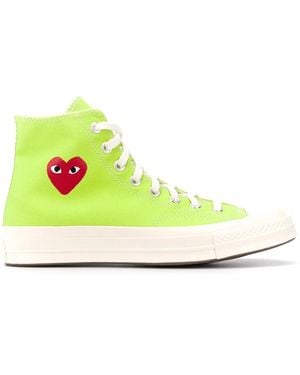 COMME DES GARÇONS PLAY Chuck 70 High-Top Sneakers - Green