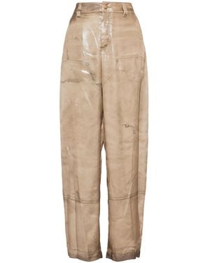 Alexander Wang Trompe-L'Oeil Print Pants - Natural