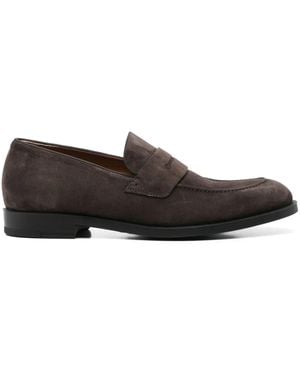 ZEGNA Suede Loafers - Brown