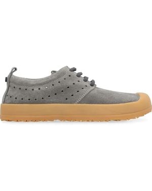 Volta Footwear Suede Low-Top Sneakers - White