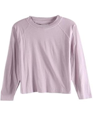 MHL by Margaret Howell Raglan-Sleeve T-Shirt - Purple