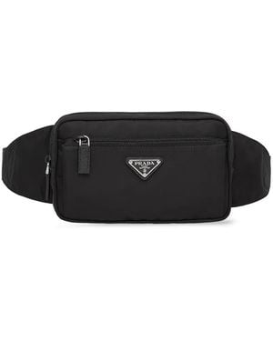 Prada Heuptas Met Logoplakkaat - Zwart