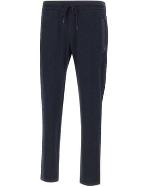 Paul & Shark Elasticated-Waist Side-Pocket Trousers - Blue