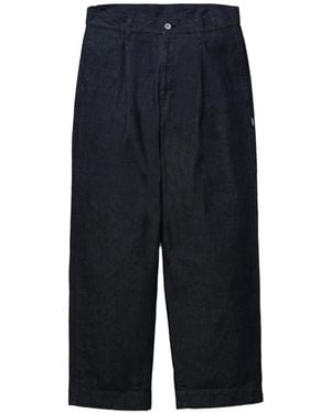 Neighborhood Belt-Loops Cotton Jeans - Blue