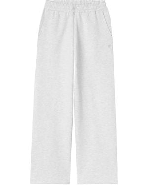 Carhartt Cassie Logo-Patch Track Trousers - White