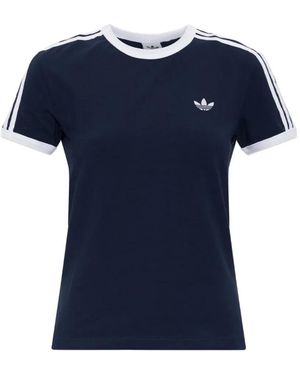 adidas 3-Stripes Slim-Fit T-Shirt - Blue