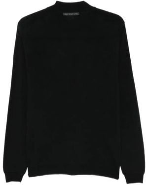 Low Brand Crew-Neck Jumper - Black