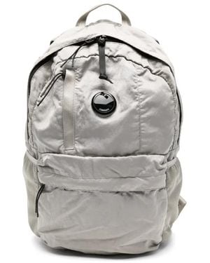 C.P. Company Zaino Con Dettaglio Lente - Grigio