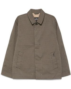 Barbour Checked Shirt Jacket - Brown