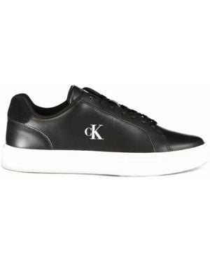 Calvin Klein Logo-Detail Sneakers - Black
