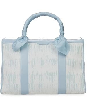 Amiri Bolso Shopper Weekend Con Motivo Tie-Dye En Jacquard - Azul