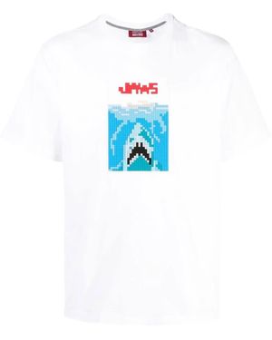 Mostly Heard Rarely Seen Sharkbite Tシャツ - ブルー