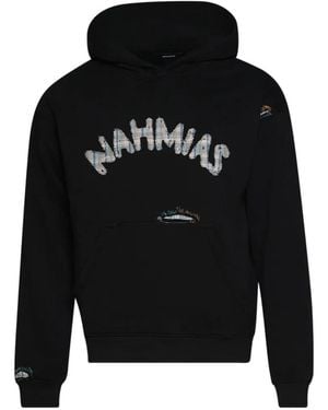 NAHMIAS Dusty Applique Hoodie - Black