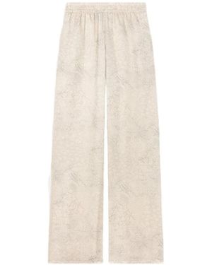 Golden Goose Printed Trousers - White