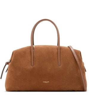 DeMellier Midi Stockholm zip tote bag - Braun