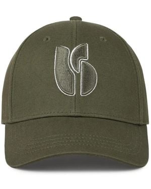Ba&sh Heloa Baseballkappe Mit Logo-Stickerei - Grün