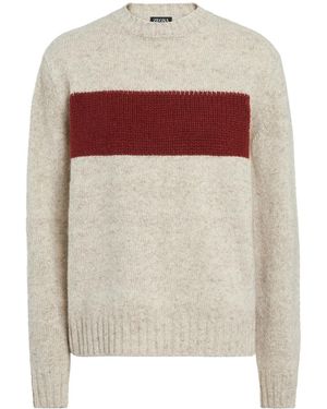 ZEGNA Trofeo シルクシャツ - ブラウン