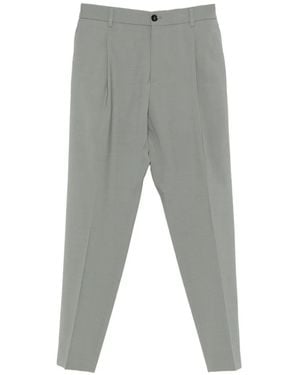 BE ABLE Pantalon À Design Plissé - Grey