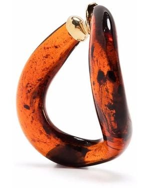 Beatriz Palacios Magma Link Large Ear Cuff - Orange