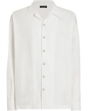 メンズ Dolce & Gabbana ボタン シャツ ホワイト | Lyst