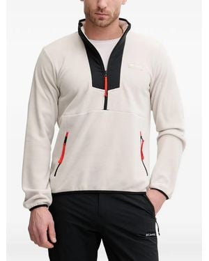Columbia Zip-Neck Jumper - Natural
