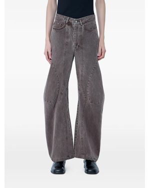 LUEDER Wide-Leg Jeans - Gray