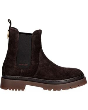 GANT Suede Chelsea Boots - Black