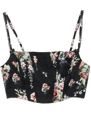 CAMILLA Noble Endeavours Corset Top - Black