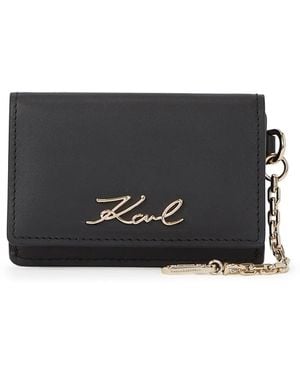 Karl Lagerfeld Portacarte K/Signature - Nero