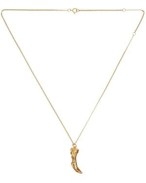 Alighieri Collar Con Colgante - Blanco