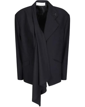 Niccolò Pasqualetti Epsilon Draped Blazer - Blue