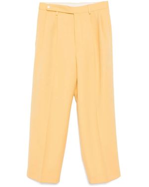 Bode Riding Twill Pants - Yellow