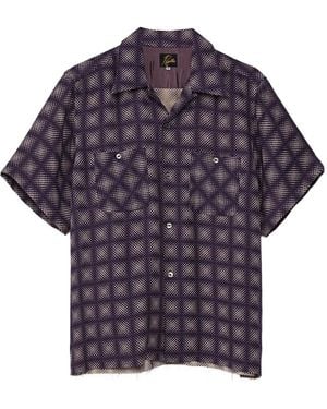 Needles Checked Shirt - Purple
