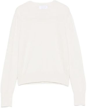 Daniele Fiesoli Jersey De Cachemira Con Cuello Redondo - Blanco