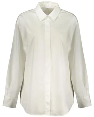 Guess Concealed-Fastening Shirt - White