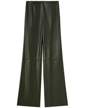 RETORI Straight-Leg Flared-Cuffs Trousers - Green