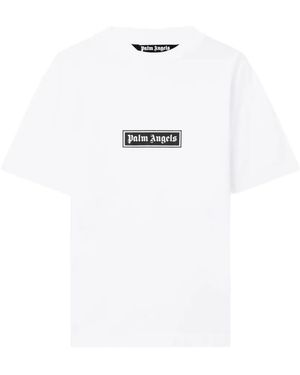 Palm Angels Box Logo T-Shirt - White