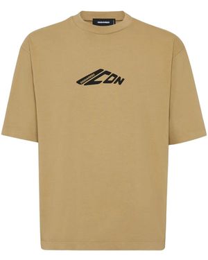 DSquared² Icon New Generation Tシャツ - ナチュラル