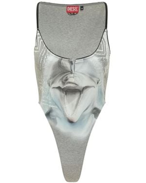 DIESEL T-Ameris-S1 Sleeveless Top - Gray