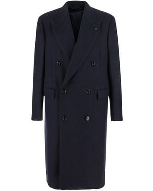 Lardini Cappotto Doppiopetto - Blu