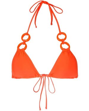 Clube Bossa Lane Triangle Bikini Top - Orange