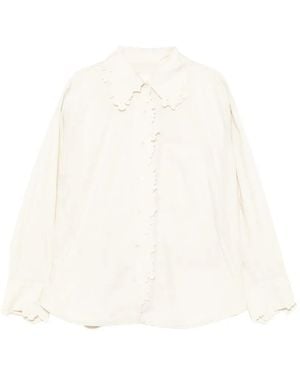 JNBY Floral A-Line Shirt - White