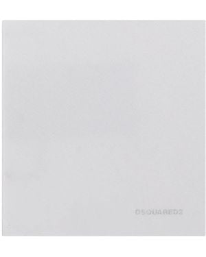 DSquared² Classic Pocket Square Handkerchief - White