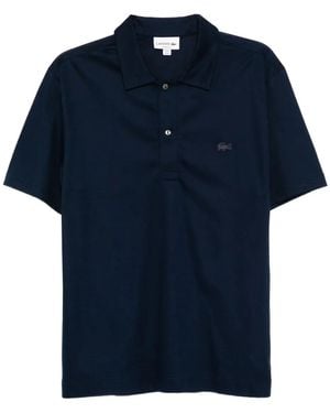 Lacoste Logo-Embroidered Polo Shirt - Blue