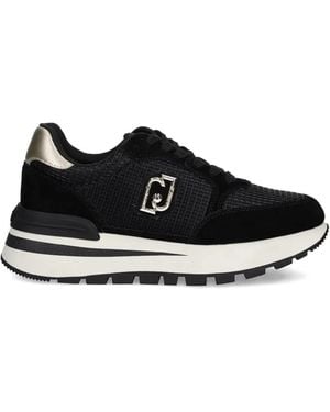 Liu Jo Logo Plaque Trainers - Black