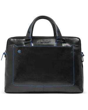 Piquadro Borsa Porta Pc Personalizzabile - Nero